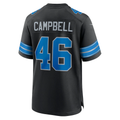 tocy D.Lions #46 Jack Campbell Black 2nd Alternate Game Stitched Jerseys