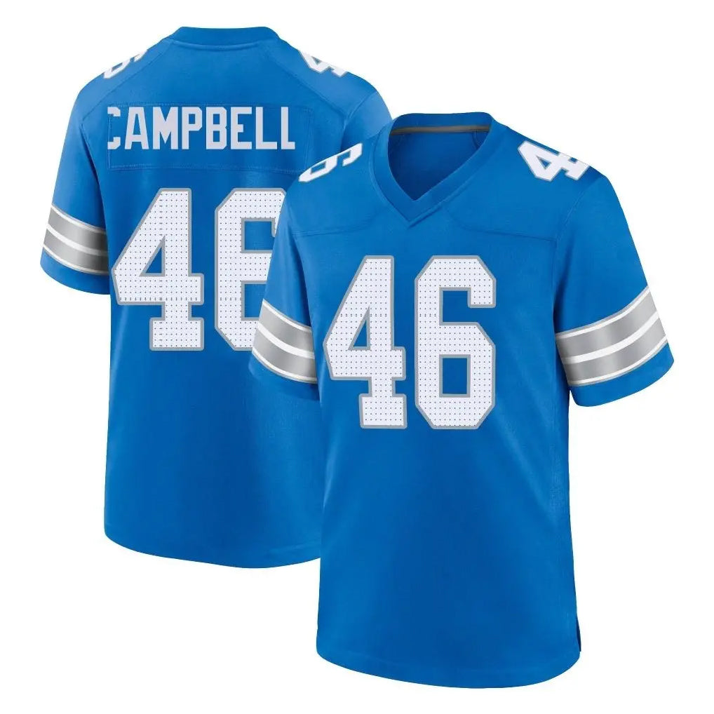 tocy D.Lions #46 Jack Campbell Player Blue Alternate Home Game Stitched Jerseys