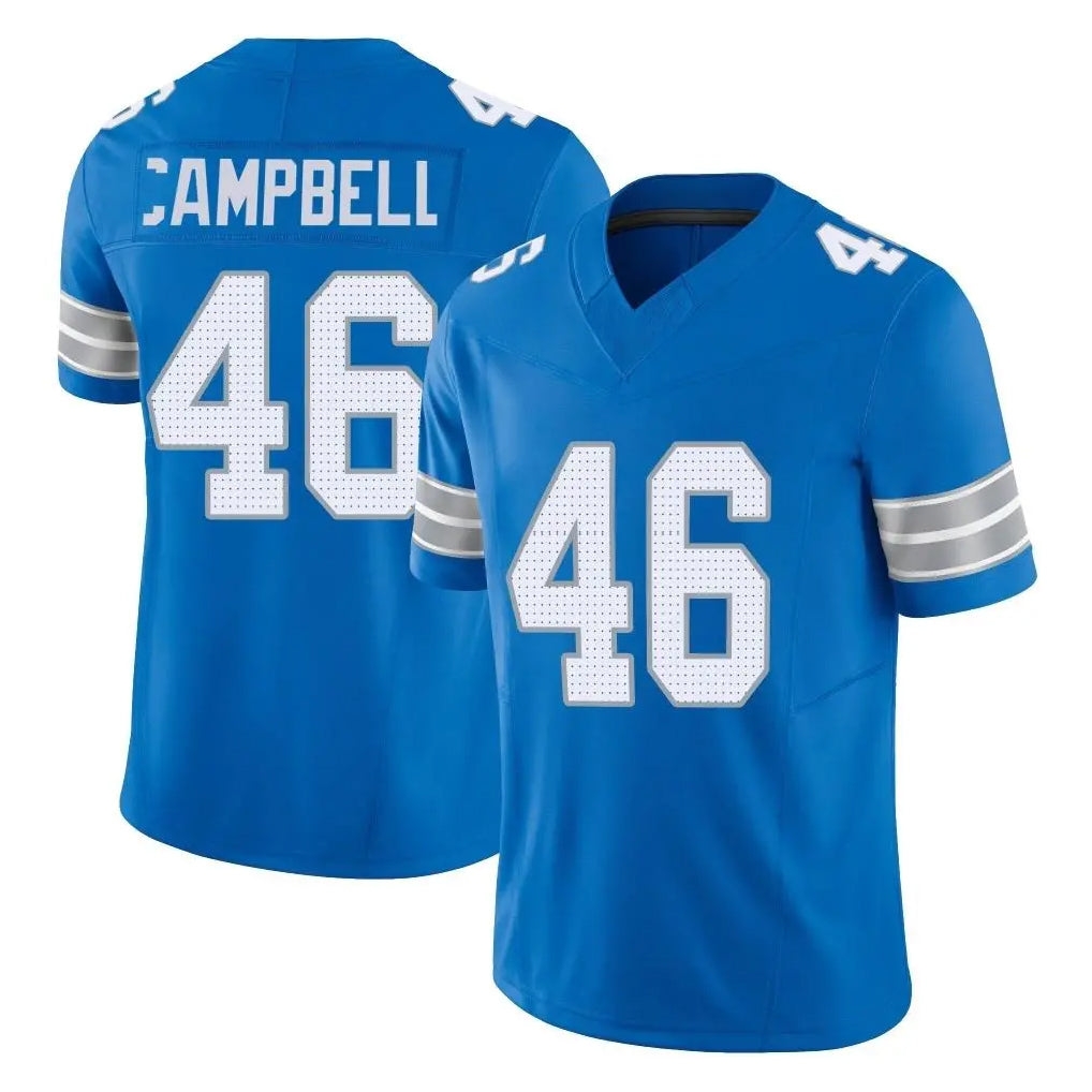 tocy D.Lions #46 Jack Campbell Player Blue Limited Vapor F.U.S.E. Alternate Home Game Stitched Jerseys