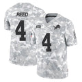 tocy D.Lions #4 D.J. Reed Player Arctic Camo Salute To Service Limited Stitched Jerseys
