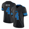 tocy D.Lions #4 D.J. Reed Player Black Alternate Vapor F.U.S.E. Limited Home Game Stitched Jerseys