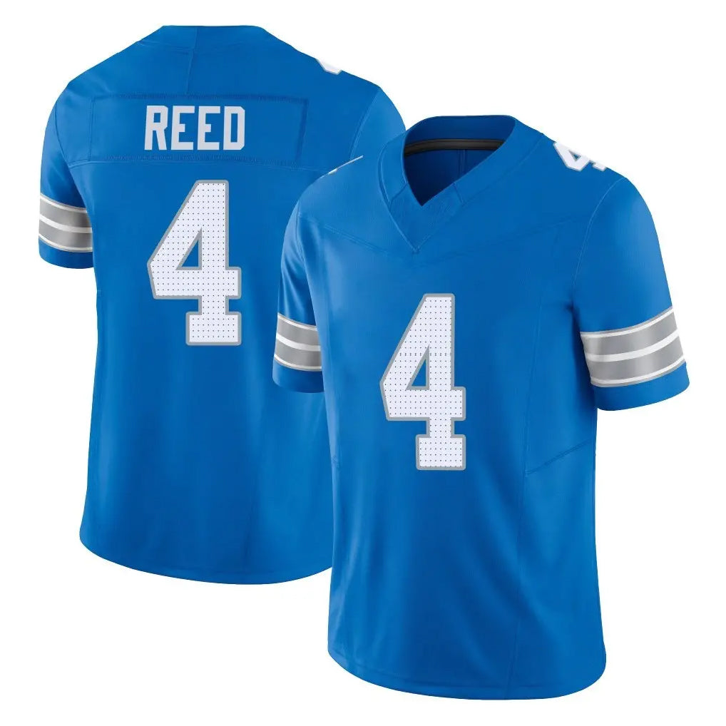 tocy D.Lions #4 D.J. Reed Player Blue Limited Vapor F.U.S.E. Alternate Home Game Stitched Jerseys