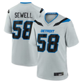 Tocy D.Lions #58 Penei Sewell Silver 2026 Rivalries Collection Game Stitched Jerseys