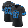 tocy D.Lions #87 Sam LaPorta Player Black Alternate Home Game Stitched Jerseys