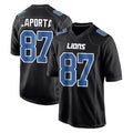 tocy D.Lions #87 Sam LaPorta Player Black Fashion Home Game Stitched Jerseys