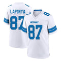tocy D.Lions #87 Sam LaPorta Player White Alternate Home Game Stitched Jerseys