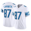 tocy D.Lions #87 Sam LaPorta Player White Vapor F.U.S.E. Limited Home Game Stitched Jerseys