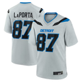 Tocy D.Lions #87 Sam LaPorta Silver 2026 Rivalries Collection Game Stitched Jerseys