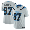 Tocy D.Lions #87 Sam LaPorta Silver 2026 Rivalries Collection Limited Stitched Jerseys