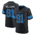 tocy D.Lions #91 Tyleik Williams Player Black Alternate Home Game Stitched Jerseys