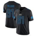 tocy D.Lions #91 Tyleik Williams Player Black Impact Limited Home Game Stitched Jerseys