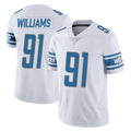tocy D.Lions #91 Tyleik Williams Player White Limited Vapor Untouchable Home Game Stitched Jerseys