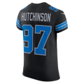 tocy D.Lions #97 Aidan Hutchinson Black Alternate Vapor F.U.S.E. Elite Stitched Jerseys