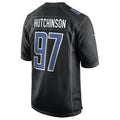 tocy D.Lions #97 Aidan Hutchinson Player Black Limited Fashion Stitched Jerseys