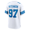 tocy D.Lions #97 Aidan Hutchinson White Game Stitched Jerseys