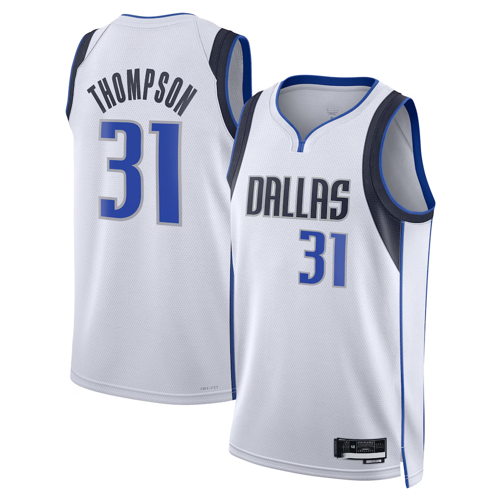 tocy D.Mavericks #31 Klay Thompson Association Edition Swingman Stitched Jerseys