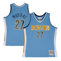 tocy D.Nuggets #27 Jamal Murray Mitchell & Ness Powder Blue 2016-17 Throwback Swingman Jerseys