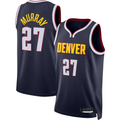 tocy D.Nuggets #27 Jamal Murray Navy Swingman Jerseys - Icon Edition