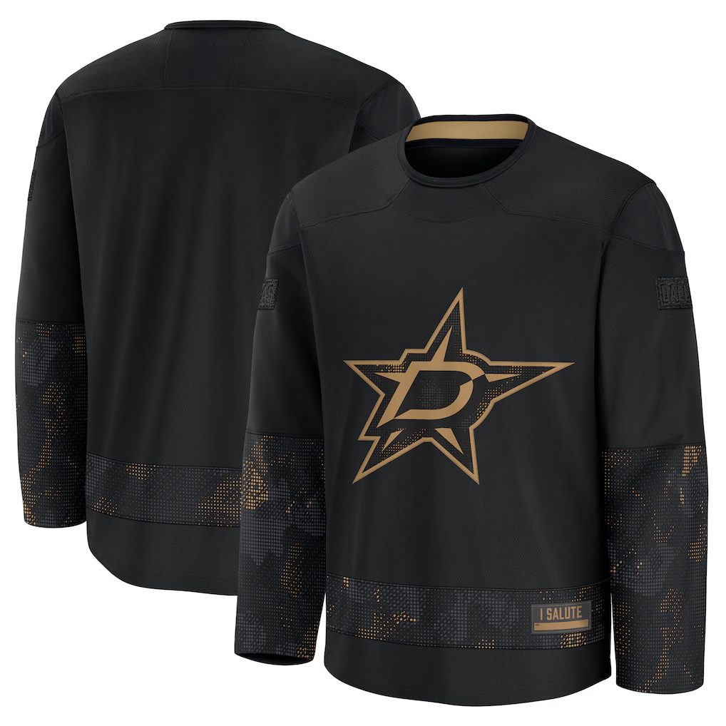 Tocy D.Stars Black 2024 Military Appreciation Practice Jerseys