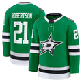 Tocy D.Stars #21 Jason Robertson Kelly Green Home Premium Jerseys
