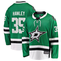 Tocy D.Stars #35 Joel Hanley Kelly Green Breakaway Player Jerseys