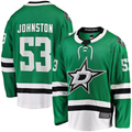 Tocy D.Stars #53 Wyatt Johnston Kelly Green Home Breakaway Player Jerseys