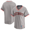 tocy D.Tigers Gray Cooperstown T-shirt Home Game Blank Player Stitched Jerseys