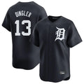 tocy D.Tigers #13 Dillon Dingler Player Navy Home Limited Game Stitched Jerseys