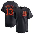 tocy D.Tigers #13 Dillon Dingler Player Navy Home Limited Stitched Jerseys