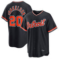 tocy D.Tigers #20 Spencer Torkelson Player Navy Home Game Stitched Jerseys