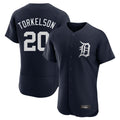 tocy D.Tigers #20 Spencer Torkelson Player Navy Limited Elite Home Stitched Jerseys