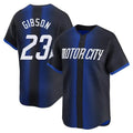 tocy D.Tigers #23 Kirk Gibson Player Navy City Connect Home Limited Stitched Jerseys