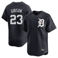 tocy D.Tigers #23 Kirk Gibson Player Navy Home Limited Game Stitched Jerseys