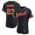 tocy D.Tigers #23 Kirk Gibson Player Navy Limited Elite Home Game Stitched Jerseys