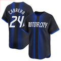 tocy D.Tigers #24 Miguel Cabrera Player Navy City Connect Home Limited Stitched Jerseys