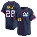 tocy D.Tigers #28 Javier B¡§¡éez Player Navy Limited American League All-Star Edition Stitched Jerseys