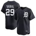 tocy D.Tigers #29 Tarik Skubal Player Navy Home Limited Game Stitched Jerseys