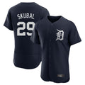 tocy D.Tigers #29 Tarik Skubal Player Navy Limited Elite Home Stitched Jerseys