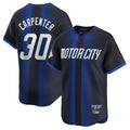 tocy D.Tigers #30 Kerry Carpenter Player Navy City Connect Home Limited Stitched Jerseys