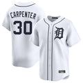 tocy D.Tigers #30 Kerry Carpenter Player White Home Limited Stitched Jerseys