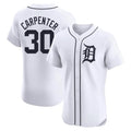 tocy D.Tigers #30 Kerry Carpenter Player White Limited Elite Home Stitched Jerseys