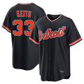 tocy D.Tigers #33 Colt Keith Player Navy Home Game Stitched Jerseys