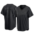 tocy D.Tigers #7 Kevin McGonigle Player Black T-shirt Home Game Stitched Jerseys