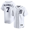 tocy D.Tigers #7 Kevin McGonigle Player White Home Limited Stitched Jerseys