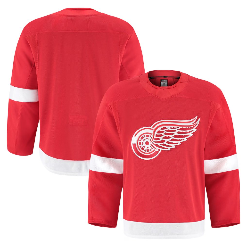 Tocy D.Red wings Red Home Authentic Pro Jersey