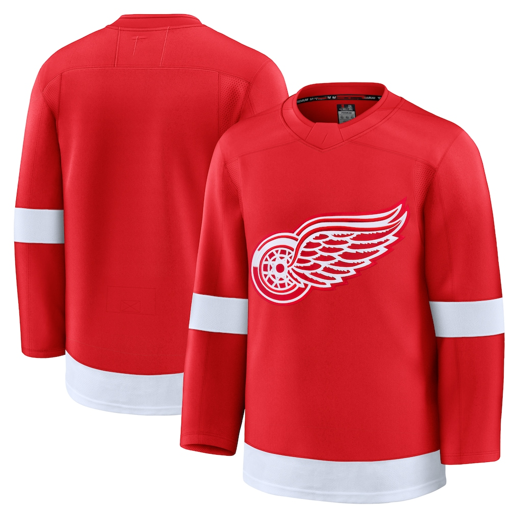 Tocy D.Red wings Red Home Premium Jerseys