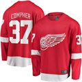 Tocy D.Red wings #37 J.T. Compher Red Home Breakaway Jersey