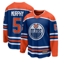 Tocy E.Oilers #5 Connor Murphy Royal Home Breakaway Jerseys