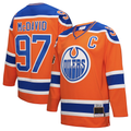 Tocy E.Oilers #97 Connor McDavid Mitchell & Ness Orange Power Play Jerseys