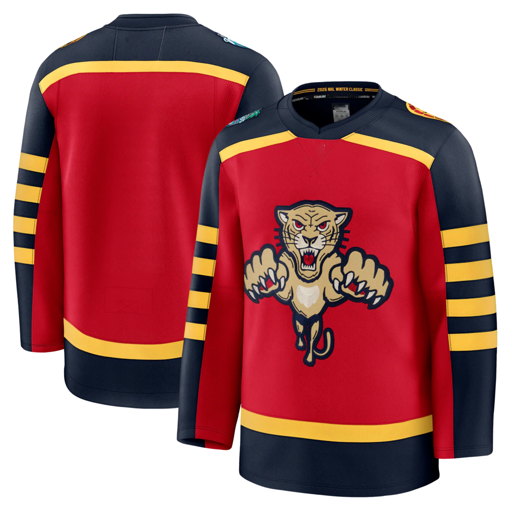 Tocy F.Panthers Red 2026 Winter Classic Premium Jerseys